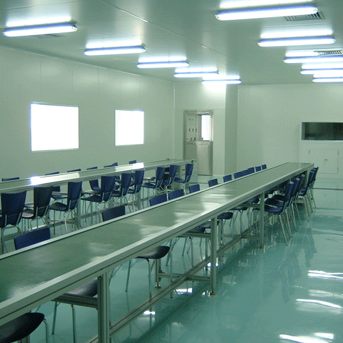 電子廠房?jī)艋囬g